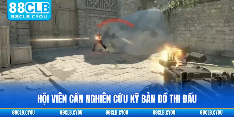 Hội viên cần nghiên cứu kỹ bản đồ thi đấu